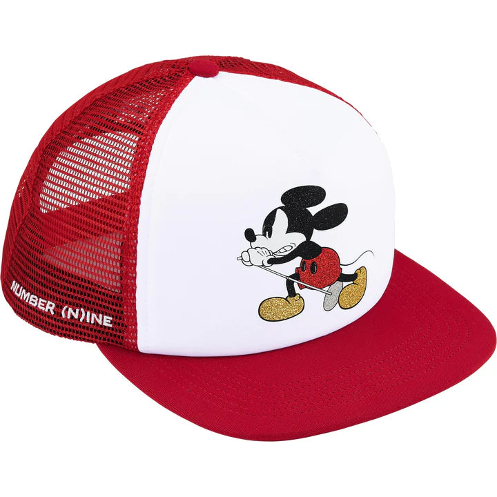 Supreme X Number (N) ine Micky Mouse Mesh Hat