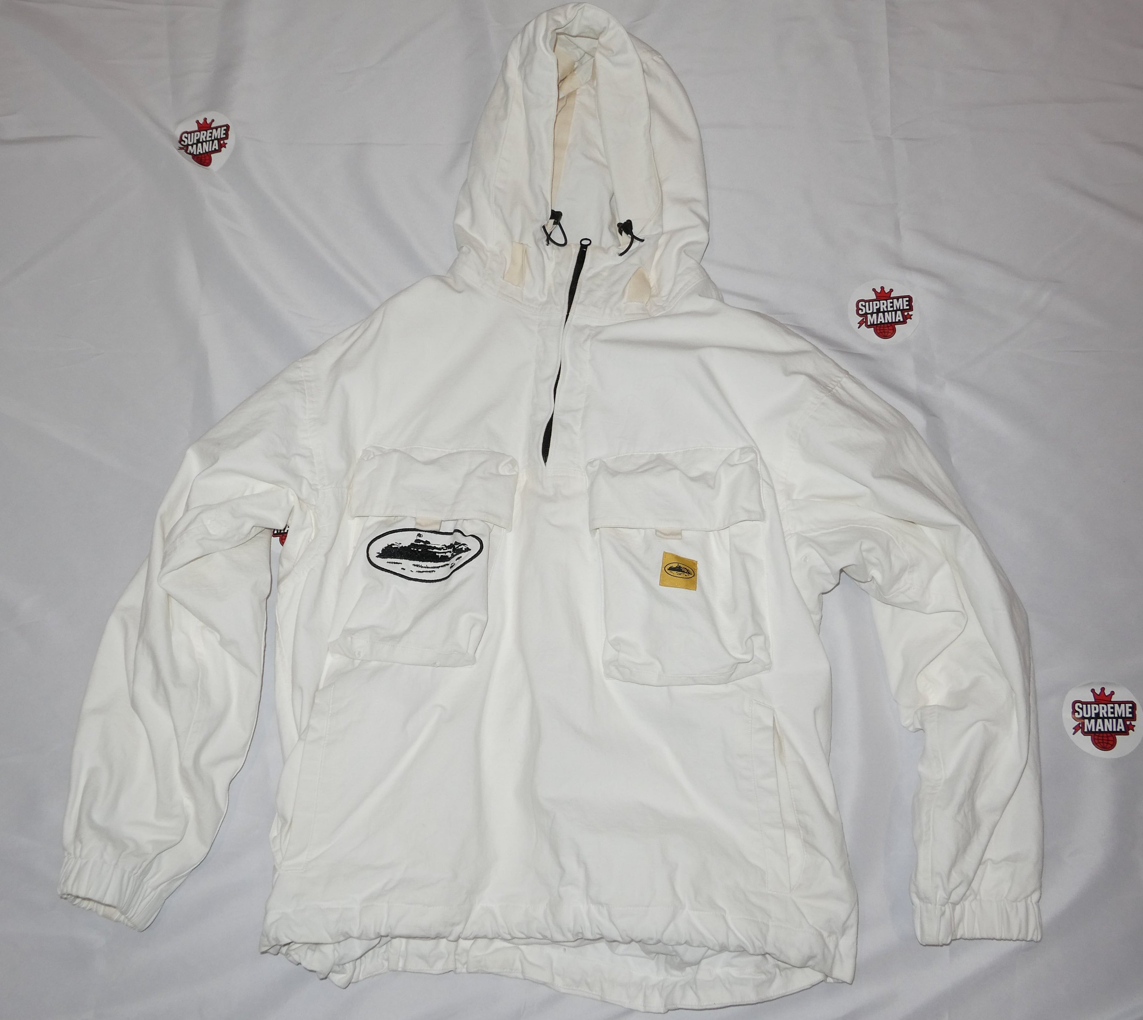 Corteiz White Storm Jacket (UK L)