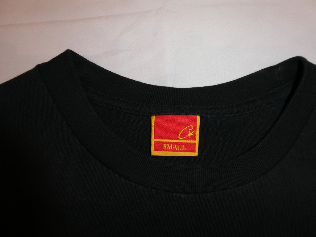 Corteiz Pink Blur Alcatraz T-shirt (UK S)