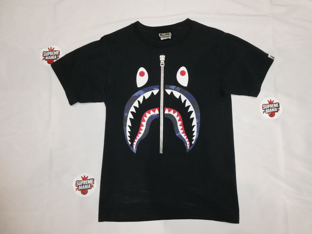 BAPE Color Camo Shark T-Shirt (UK S)